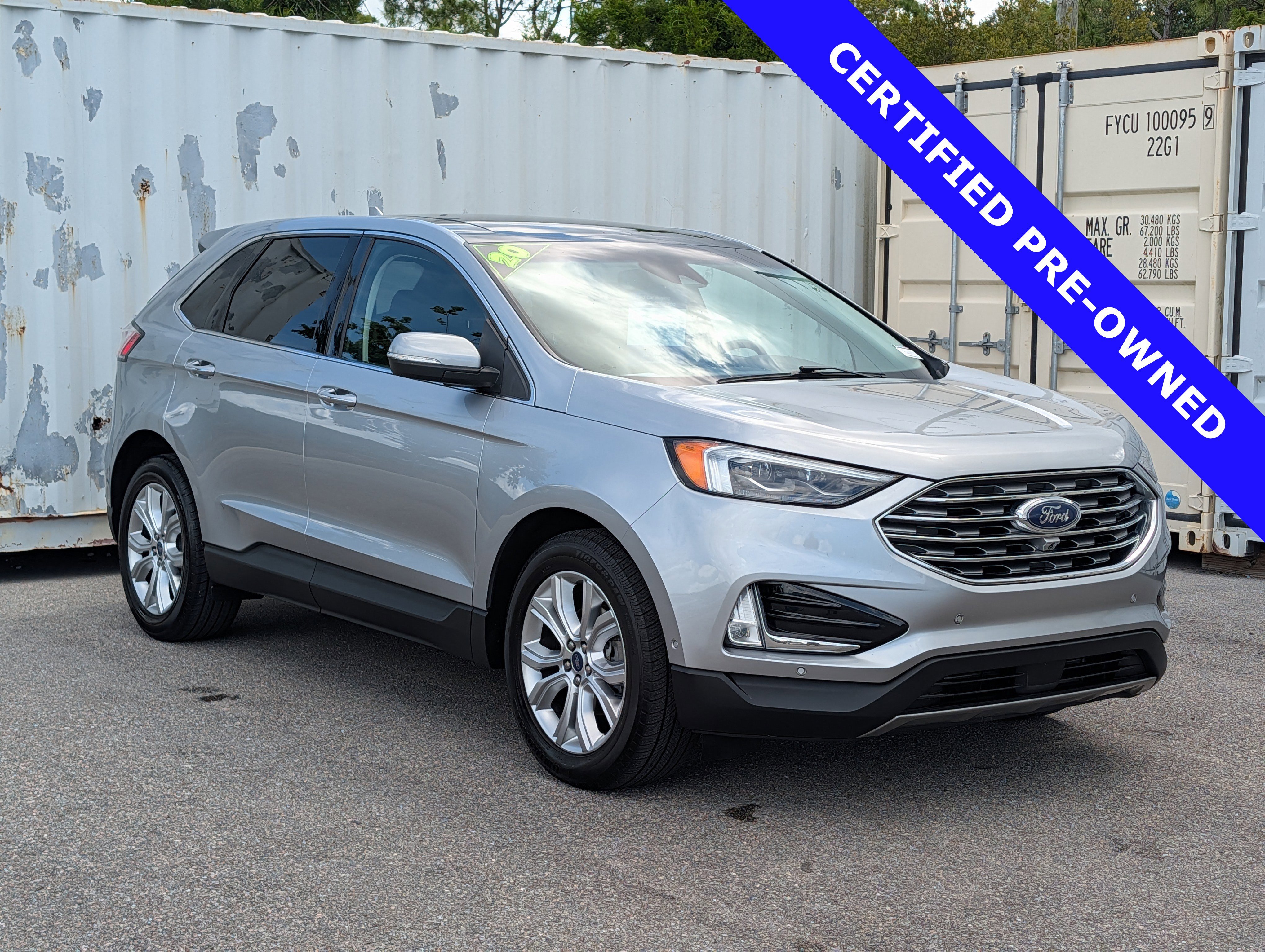 Certified 2020 Ford Edge Titanium w/ Equipment Group 301A FWD video 2