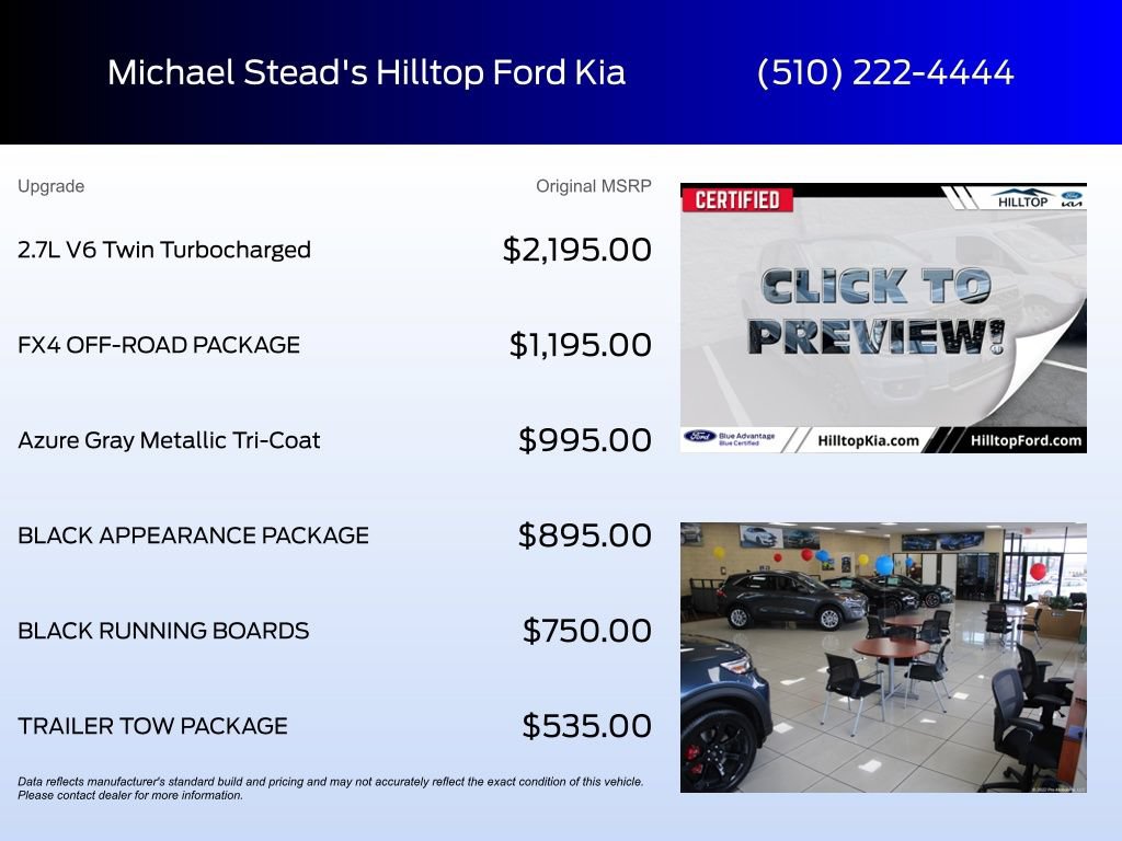 Certified 2025 Ford Ranger XLT w/ FX4 Off-Road Package AWD/4WD image 5