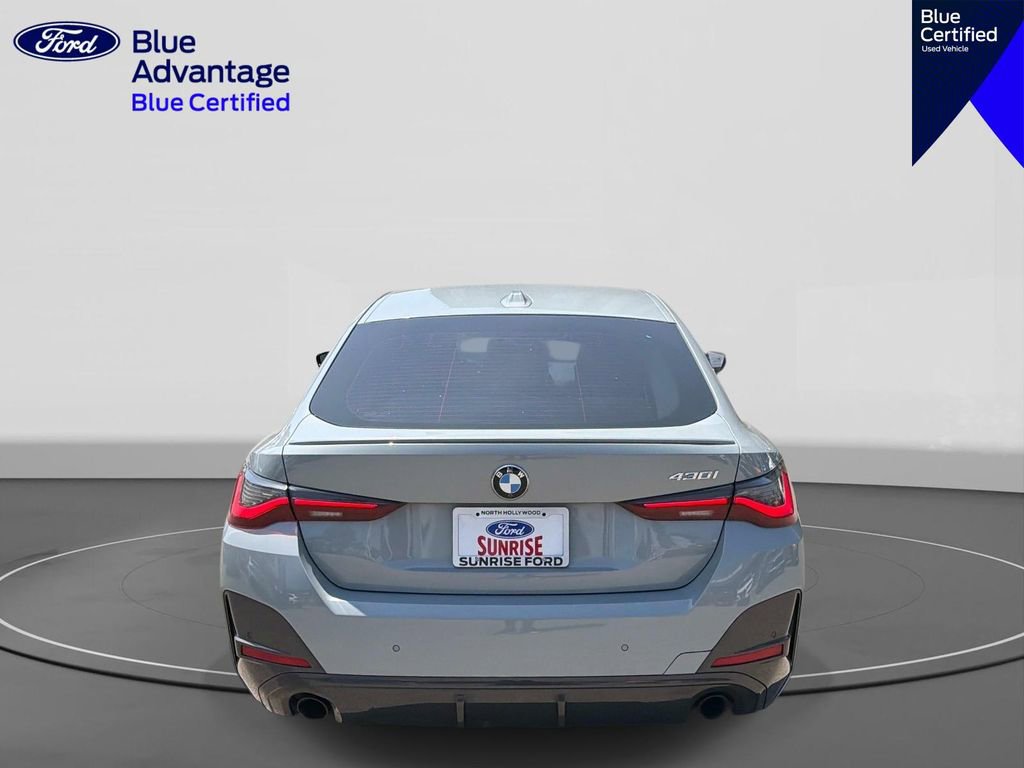 Used 2022 BMW 430i Gran Coupe w/ M Sport Package RWD image 6