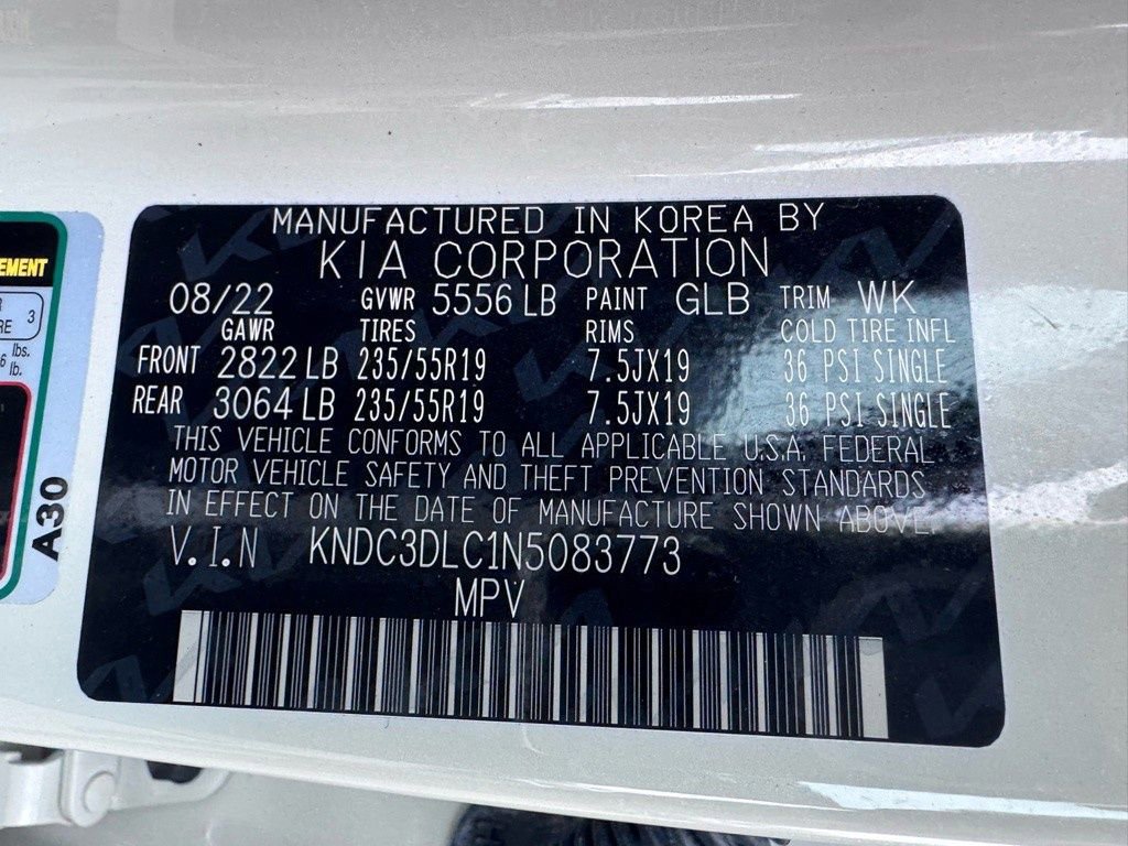 Used 2022 Kia EV6 Wind w/ Wind Technology Package image 45