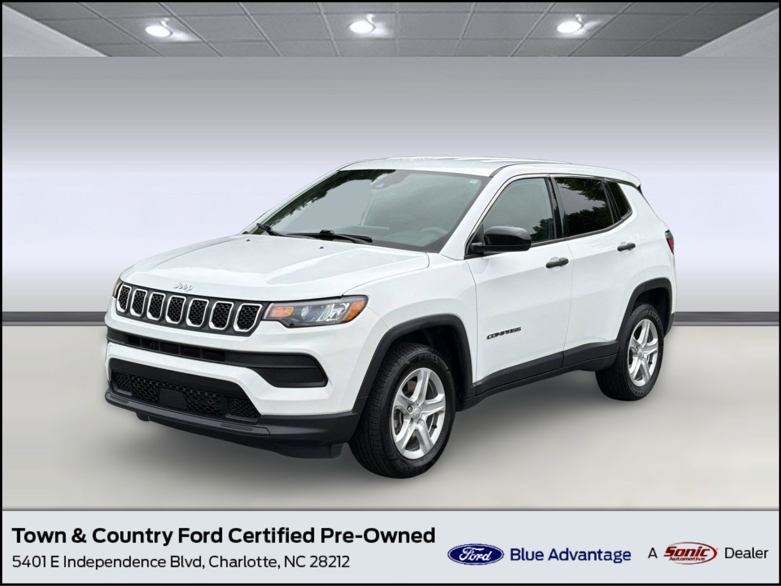 Used 2023 Jeep Compass Sport AWD/4WD image 1