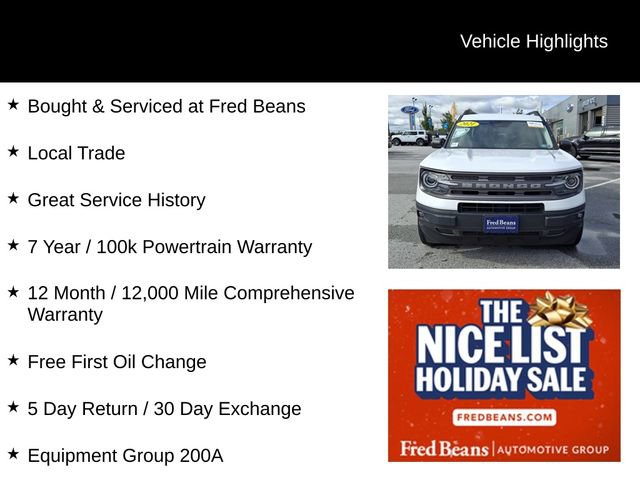 Certified 2021 Ford Bronco Sport Big Bend video 3