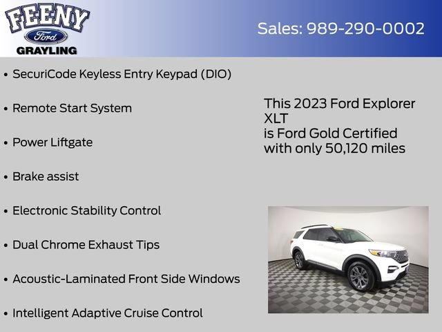 Certified 2023 Ford Explorer XLT w/ XLT Sport Appearance Package AWD/4WD image 20
