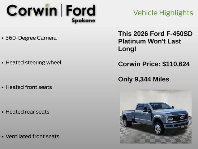 Certified 2026 Ford F450 Platinum AWD/4WD image 13
