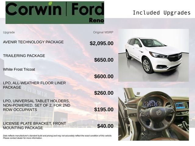 Used 2018 Buick Enclave Avenir w/ Avenir Technology Package AWD/4WD image 3