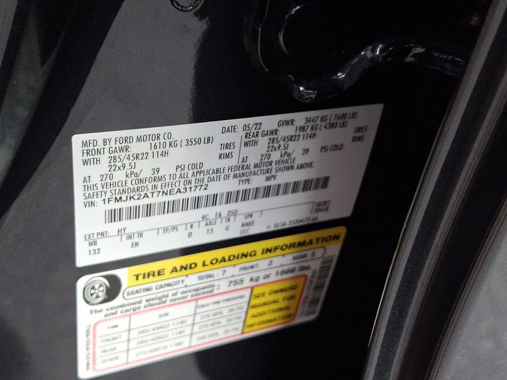 Certified 2022 Ford Expedition Max Limited AWD/4WD image 31