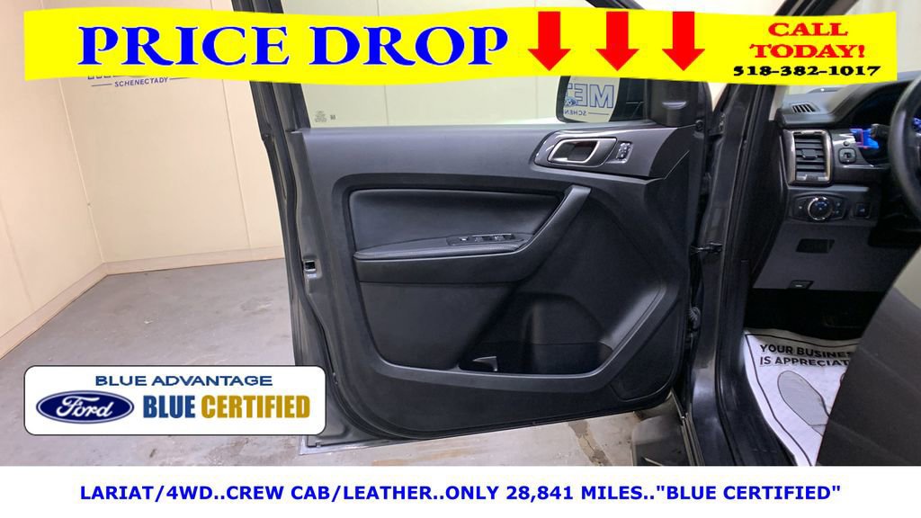 Certified 2019 Ford Ranger Lariat w/ Equipment Group 501A Mid image 29