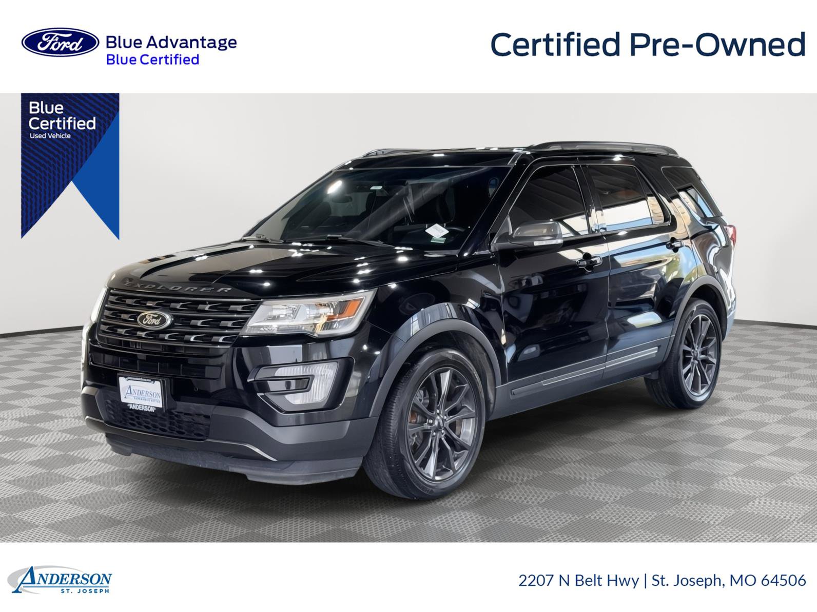 Certified 2017 Ford Explorer XLT w/ Equipment Group 202A FWD image 1
