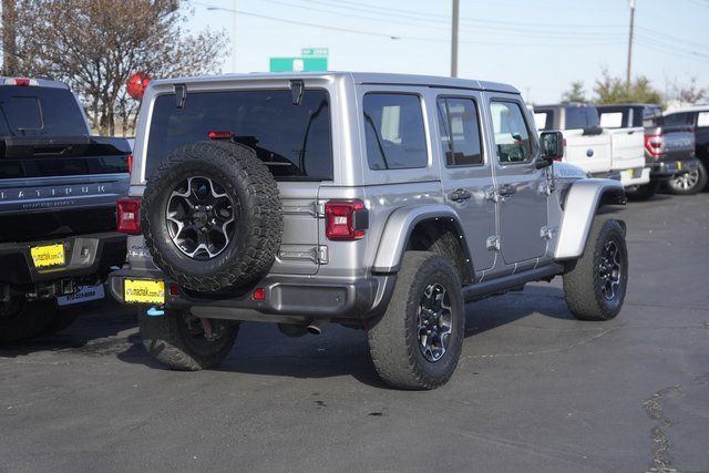 Used 2021 Jeep Wrangler Unlimited Rubicon 4xe w/ Safety Group image 4