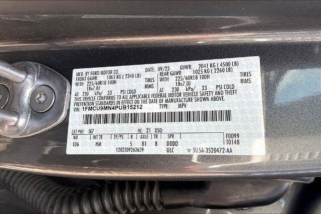Certified 2023 Ford Escape ST-Line w/ Tech Pack #1 AWD/4WD image 31