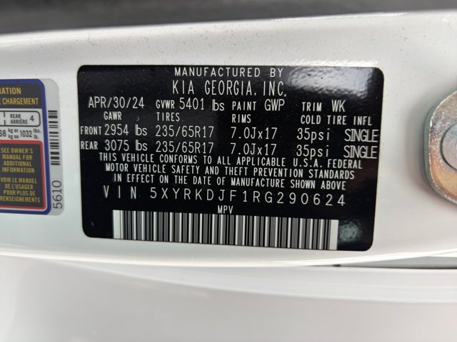 Used 2024 Kia Sorento SX Prestige w/ Olive Brown Leather Package AWD/4WD image 25