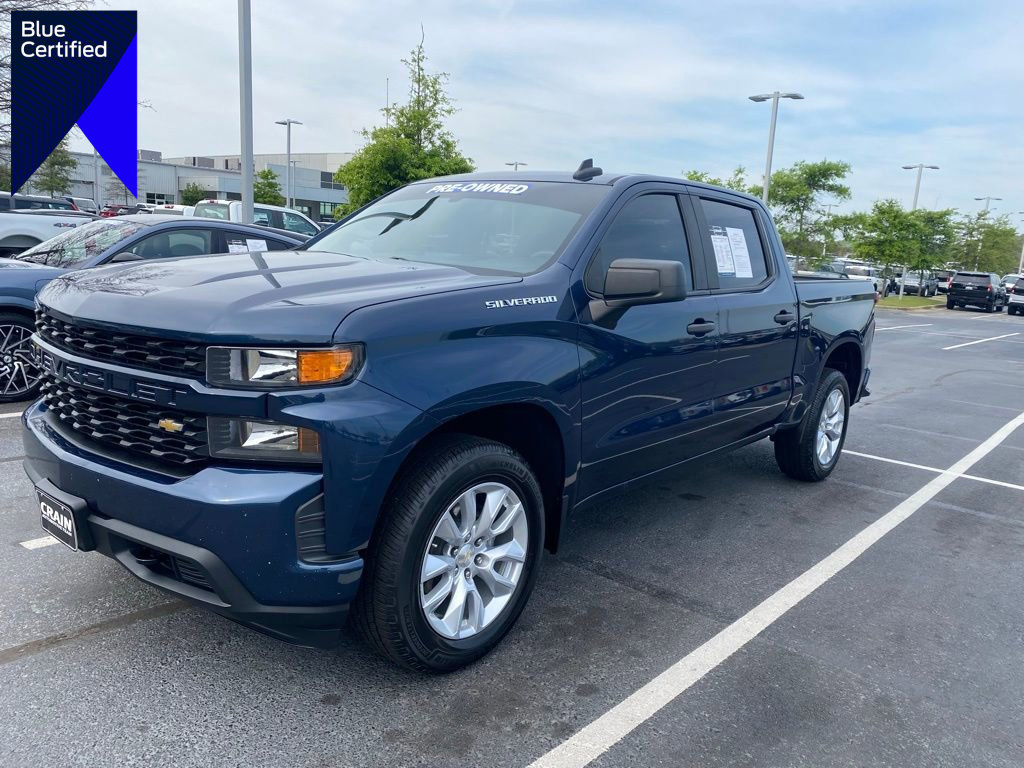 Used 2020 Chevrolet Silverado 1500 Custom w/ Custom Value Package image 1