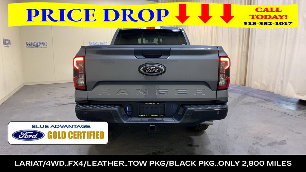 Certified 2025 Ford Ranger Lariat w/ FX4 Off-Road Package AWD/4WD image 4