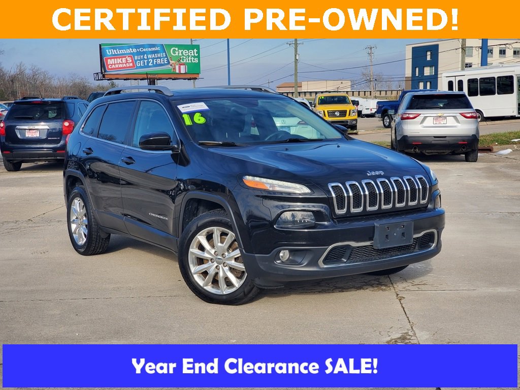 Used 2016 Jeep Cherokee Limited
