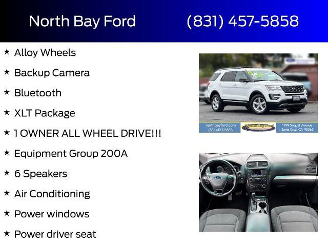 Certified 2017 Ford Explorer XLT AWD/4WD image 4