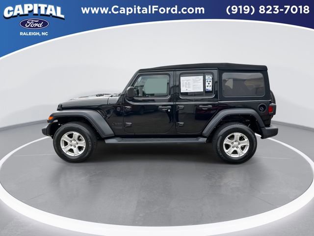 Used 2021 Jeep Wrangler Unlimited Sport image 3