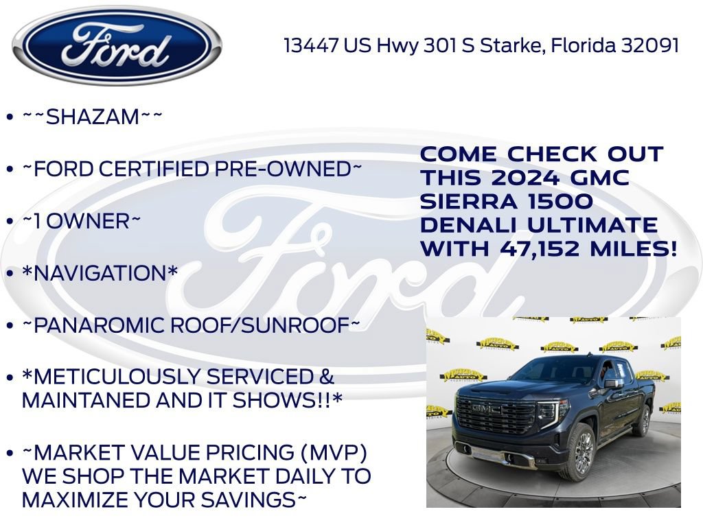 Used 2024 GMC Sierra 1500 Denali Ultimate AWD/4WD image 6