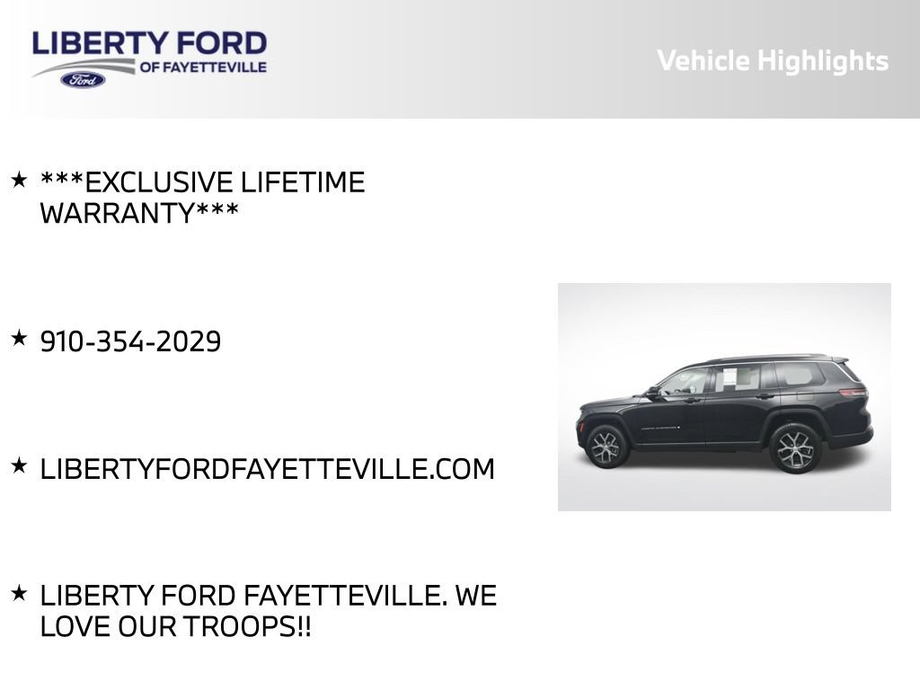 Used 2023 Jeep Grand Cherokee L Limited AWD/4WD image 5