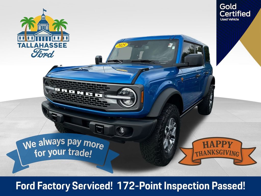 Certified 2025 Ford Bronco Badlands