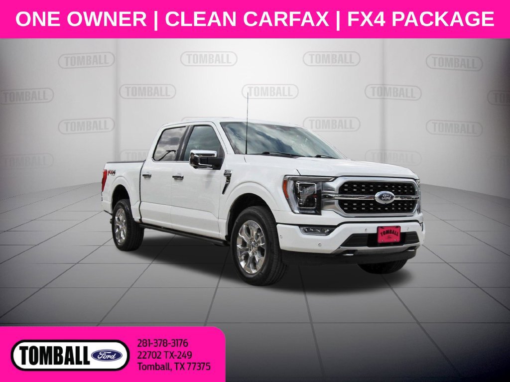 Certified 2022 Ford F150 Platinum w/ Equipment Group 701A High AWD/4WD image 1