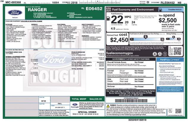 Certified 2024 Ford Ranger XLT AWD/4WD image 5
