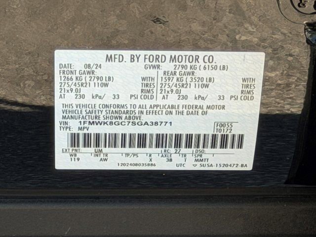 Certified 2025 Ford Explorer ST AWD/4WD image 27