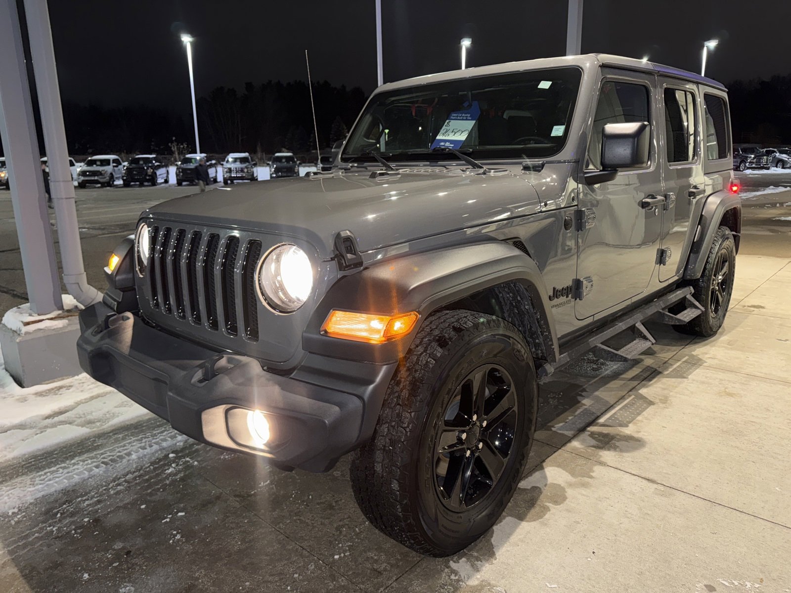Used 2021 Jeep Wrangler Unlimited Sport image 3