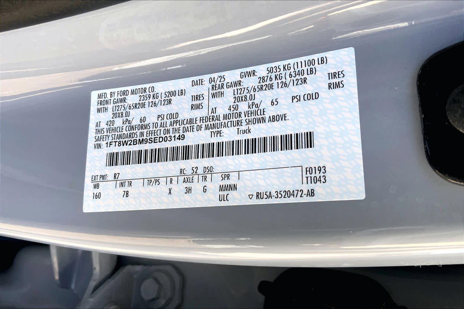 Certified 2025 Ford F250 Platinum AWD/4WD image 34