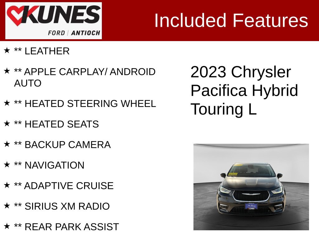 Used 2023 Chrysler Pacifica Touring-L FWD image 3