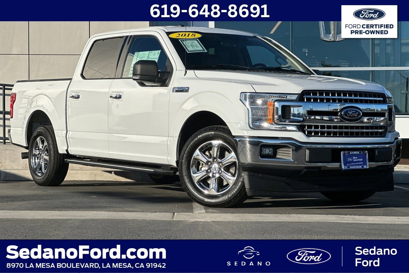 Certified 2018 Ford F150 XLT w/ Equipment Group 302A Luxury image 1