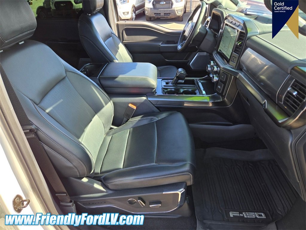 Certified 2023 Ford F150 Lariat w/ Equipment Group 502A High image 14