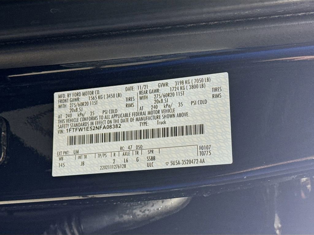 Certified 2022 Ford F150 XL w/ STX Appearance Package image 31