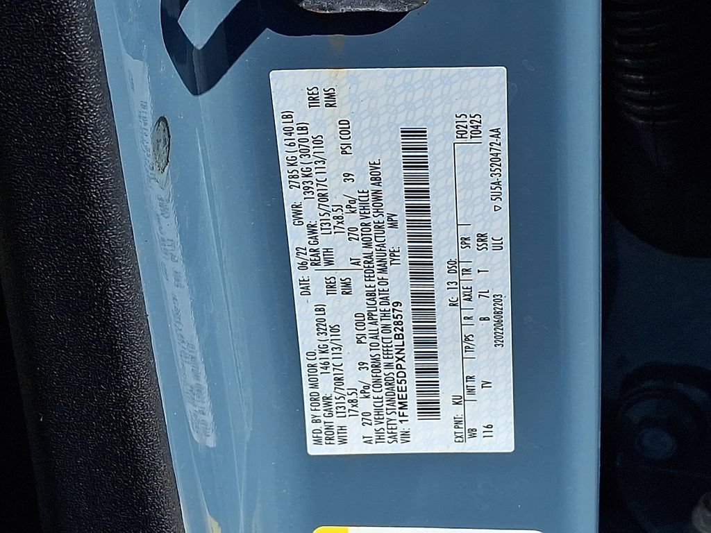 Certified 2022 Ford Bronco Wildtrak AWD/4WD image 28