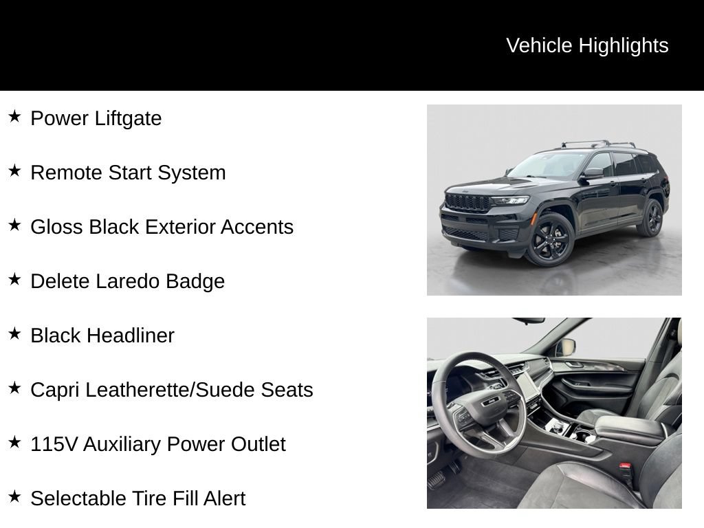 Used 2023 Jeep Grand Cherokee L Laredo AWD/4WD image 27