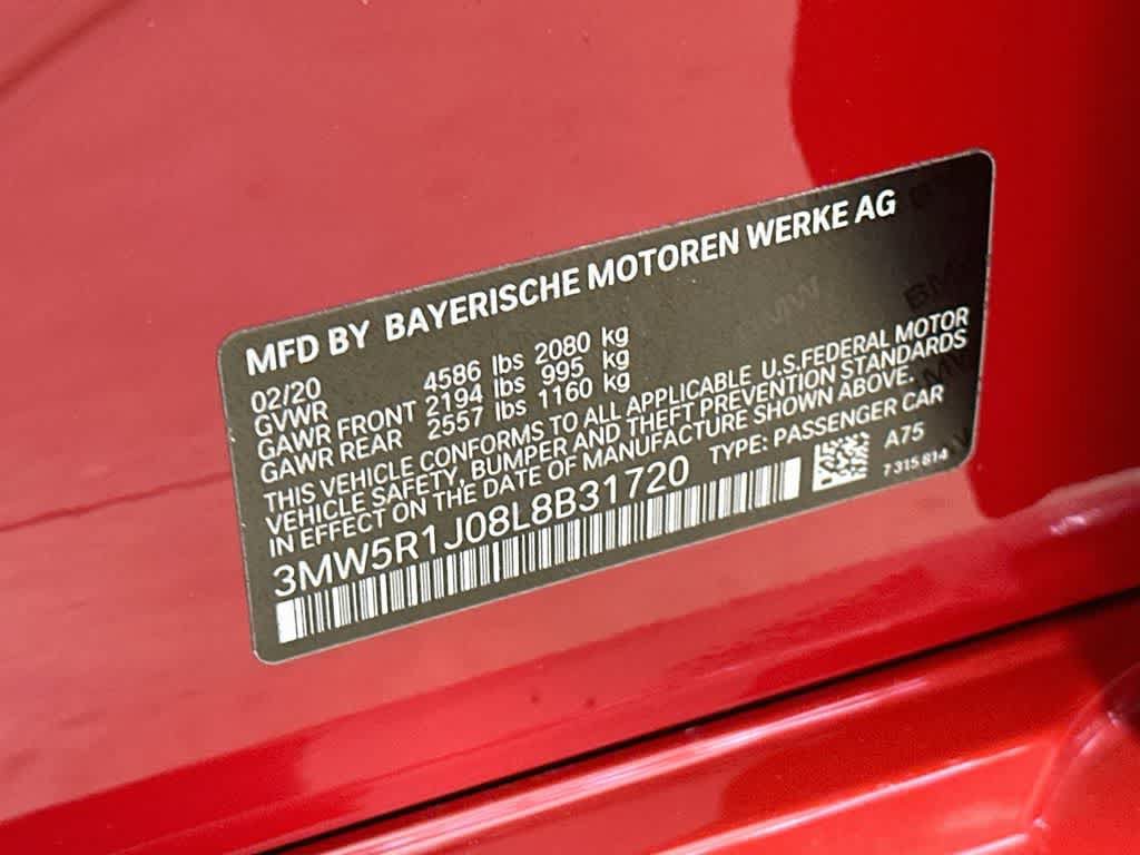 Used 2020 BMW 330i Sedan w/ Convenience Package RWD image 23
