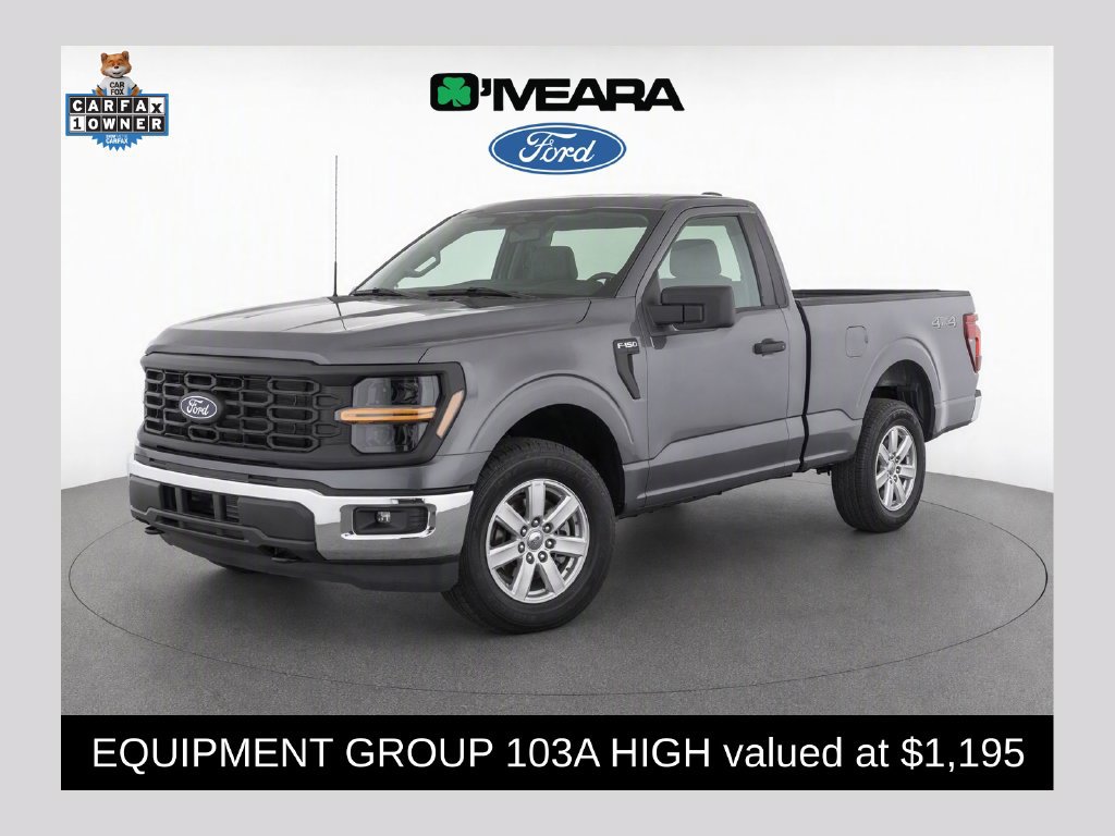 Certified 2024 Ford F150 XL w/ Equipment Group 103A High