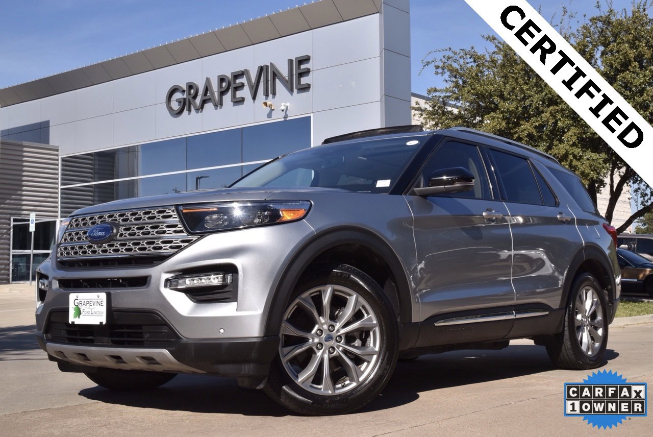 Certified 2022 Ford Explorer Limited w/ Equipment Group 301A