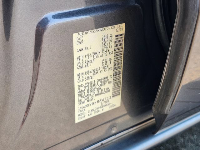 Used 2019 Nissan Frontier SV w/ Value Truck Package AWD/4WD image 31