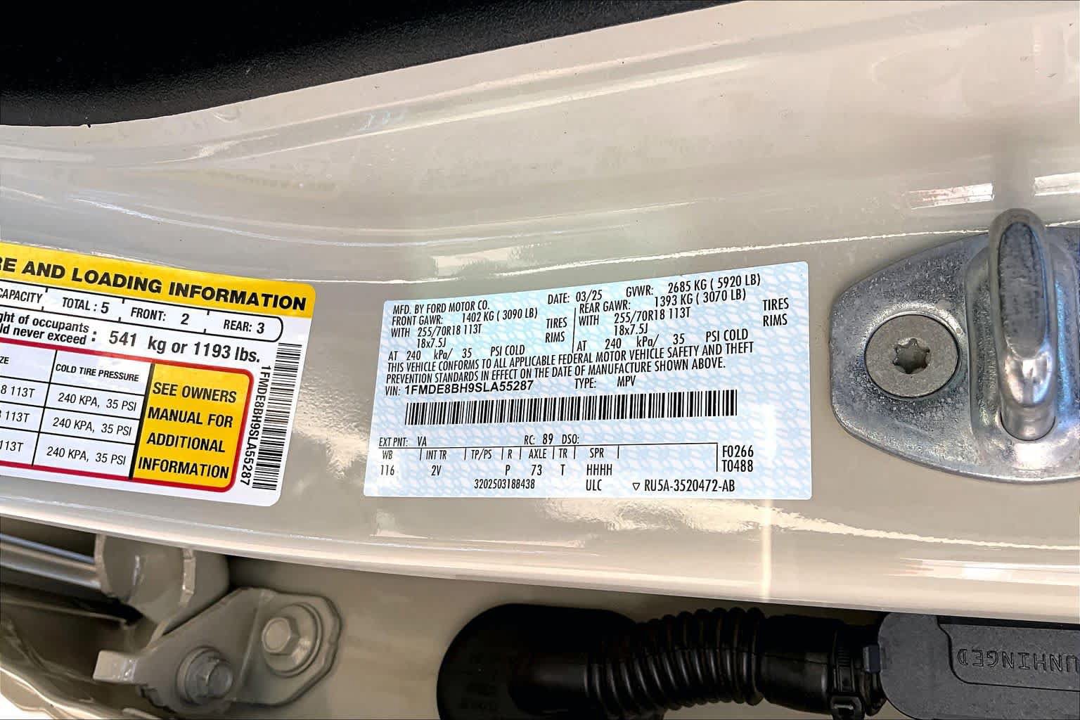 Certified 2025 Ford Bronco Outer Banks AWD/4WD image 34