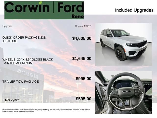 Used 2024 Jeep Grand Cherokee Altitude AWD/4WD image 3