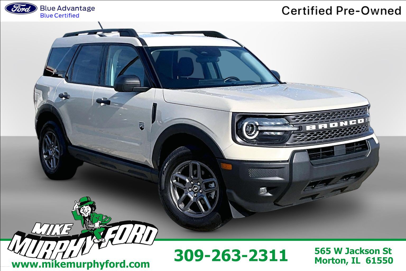 Certified 2025 Ford Bronco Sport Big Bend w/ Convenience Package AWD/4WD image 1