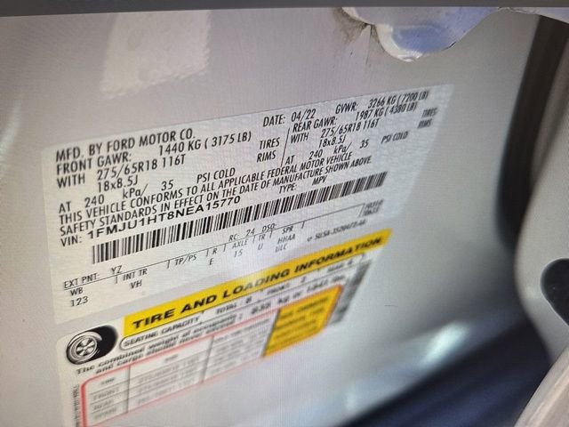 Certified 2022 Ford Expedition XLT image 28