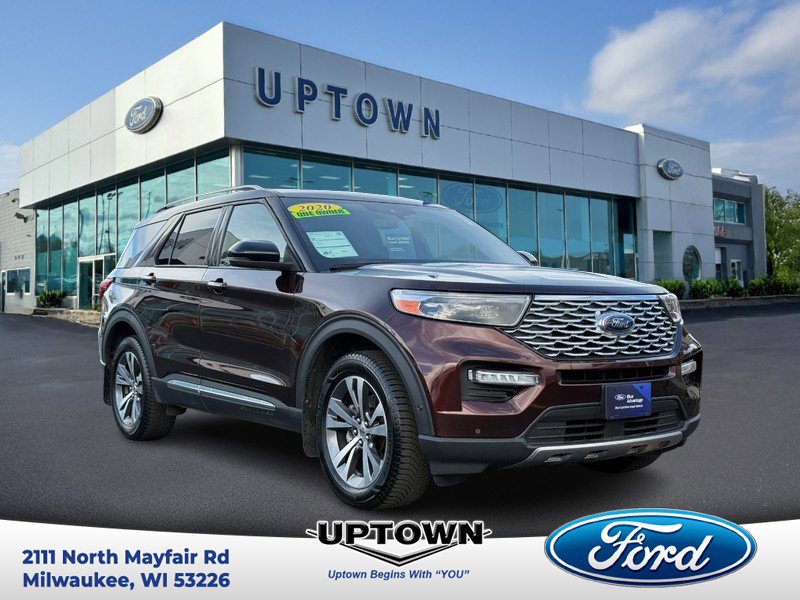 Certified 2020 Ford Explorer Platinum w/ Premium Technology Package