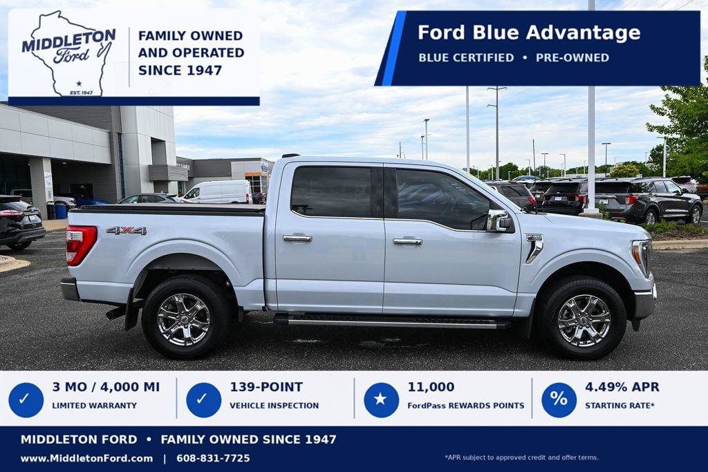 Certified 2022 Ford F150 Lariat w/ Equipment Group 502A High