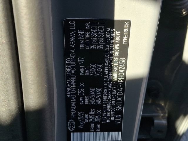 Used 2023 Hyundai Santa Cruz Night w/ Cargo Package image 25