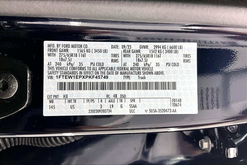 Certified 2023 Ford F150 XLT w/ Equipment Group 302A High image 36