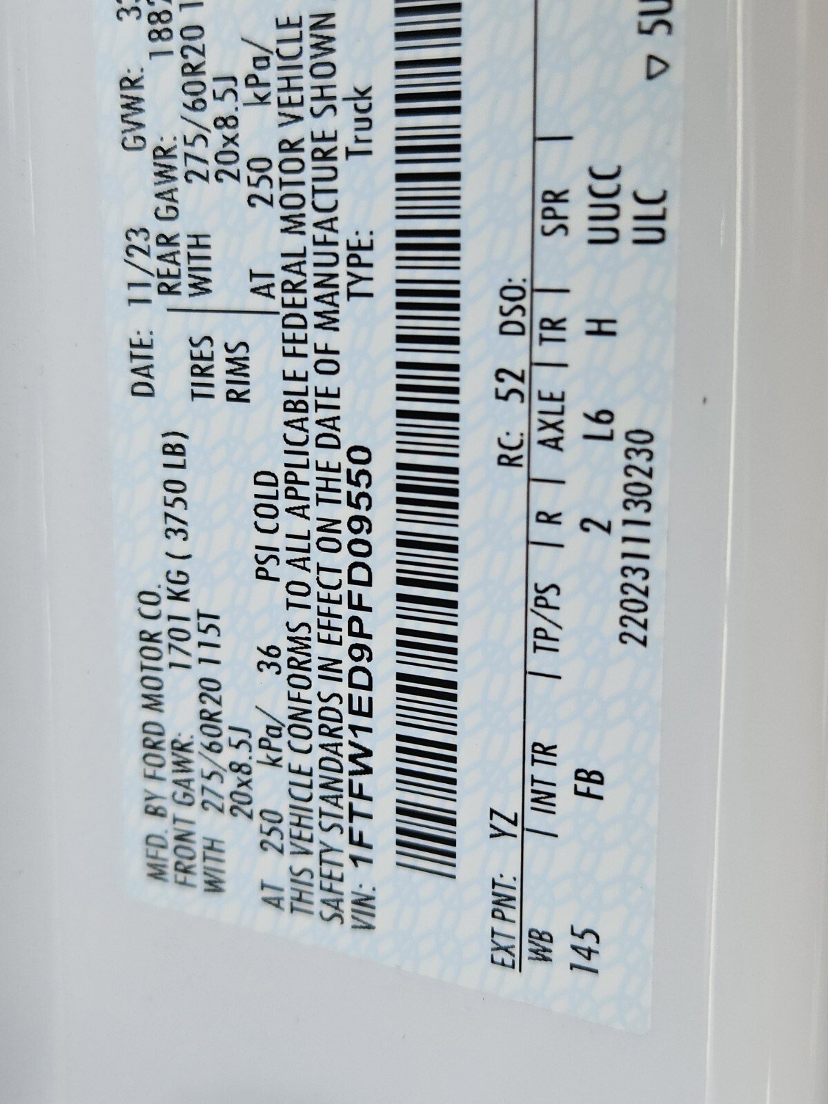 Certified 2023 Ford F150 XLT w/ Equipment Group 302A High image 35