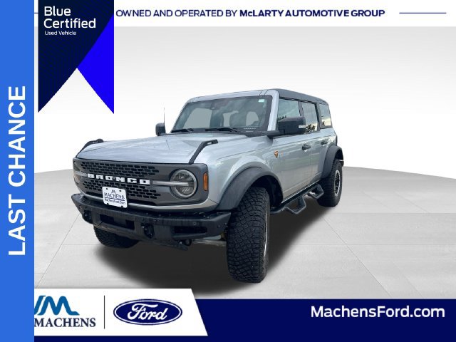 Certified 2023 Ford Bronco Badlands w/ Sasquatch Package AWD/4WD 360° Tour