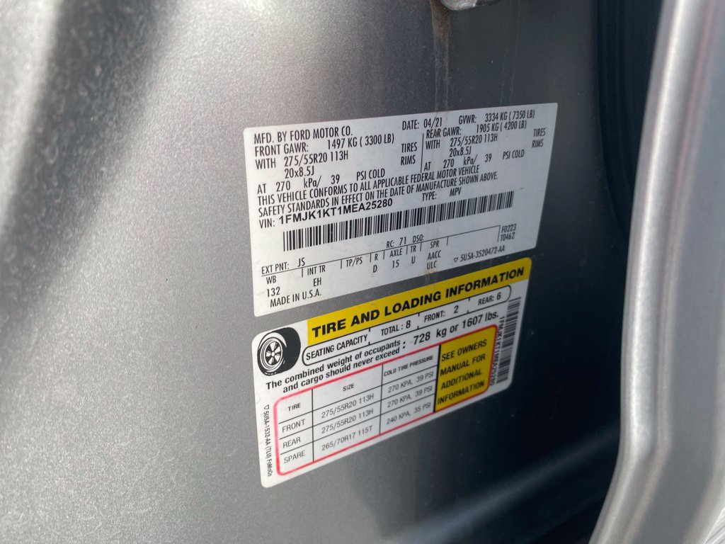 Certified 2021 Ford Expedition Max Limited RWD image 13