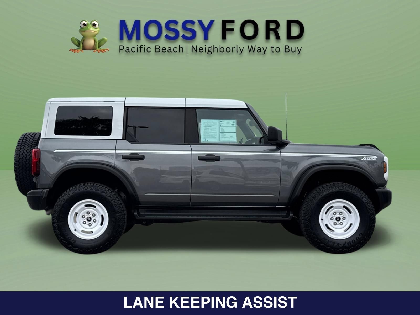 Certified 2025 Ford Bronco Heritage Edition AWD/4WD image 4